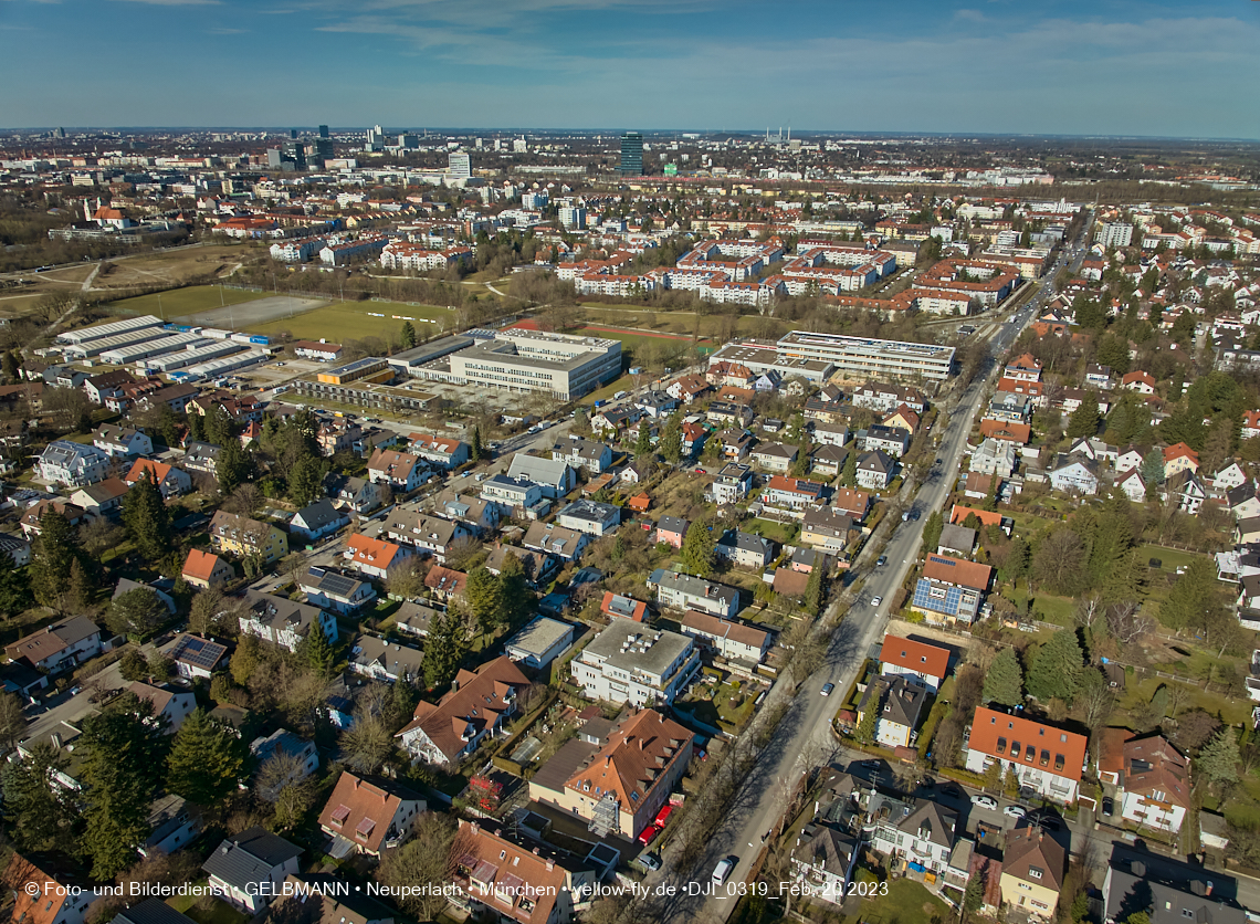 20.02.2023 -  der verschwundene Hachinger Bach in Neuperlach und Berg am Laim